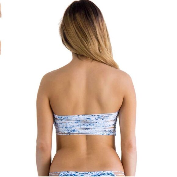 NWT Nirvanic CRYSTAL WAVE ZARA TOP & KONA BOTTOM Swim Set Size M - Picture 8 of 10